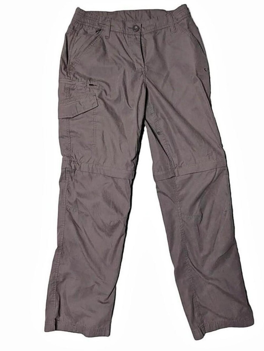 Brasher Women's Convertible Hiking Cargo Pants Gray Size UK 8